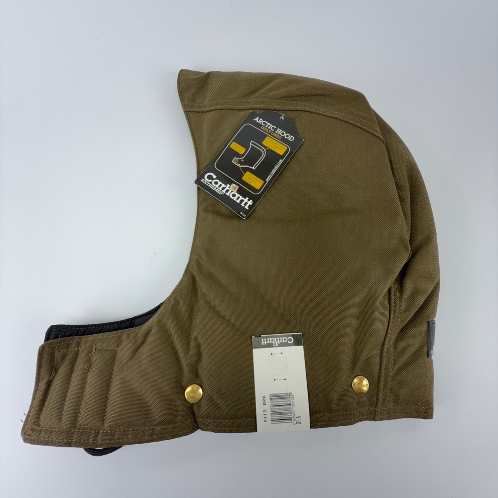 Carhartt Extremes Arctic Hood Quilt Lined Bark Brown A113 BRK Made in USA NWT OS